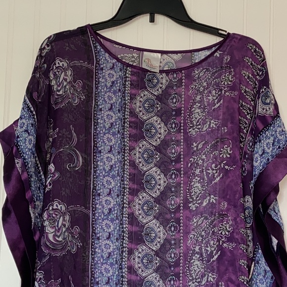 3/$25 Boho Cover Up Blouse - Picture 2 of 4